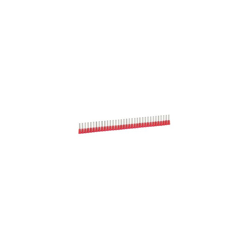Embout de câblage Starfix - pour conducteurs section 1mm² - rouge