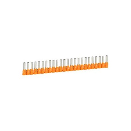 Embout de câblage Starfix - pour conducteurs section 4mm² - orange