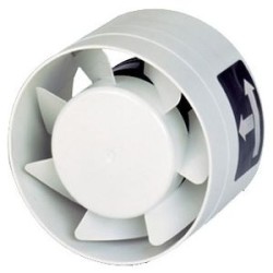 Ventilateur de conduit encastrable, 110 m3/h, D 100 mm