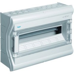 Coffret étanche vector IP55 1 rangée 18 modules h 302mm l 418mm