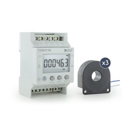 Tywatt Tri Indicateur de consommations pour compteur triphasé