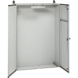 Coffret métal vertical Atlantic métal IP55 IK10 - 1400x1000x300mm - RAL7035