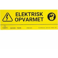 Étiquette de signalisation, français