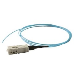 Pigtail semi-serré easy-strip SC multimode OM1 62,5/125 µm 1 mètre, orange