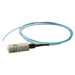 Pigtail semi-serré easy-strip ST multimode OM1 62,5/125 µm 1 mètre, orange