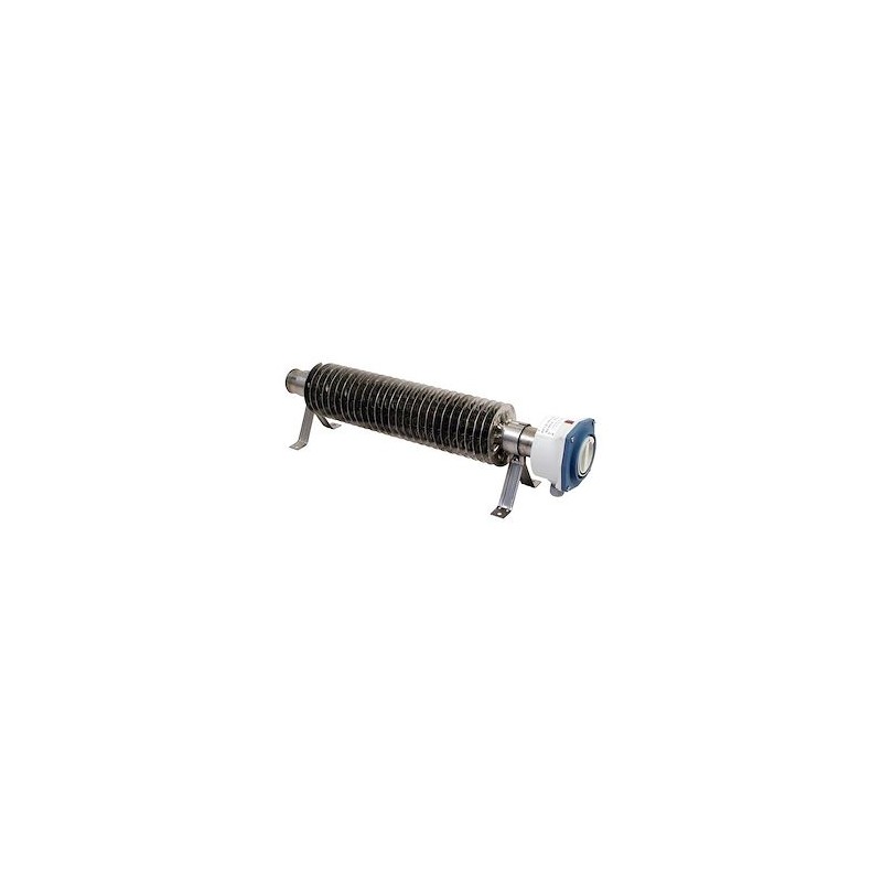 Radiateur ailettes inox 409-2000W-230V/400V3(N)-IP66/67-L1040mm-thermostat 5à30D
