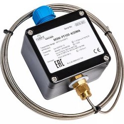 Sonde temp câble isol minéral (MI), PT100, émetteur 4-20 mA, boîte jonct, ATEX