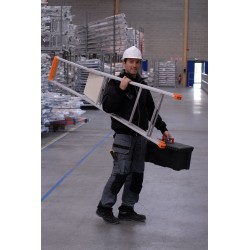 Marchepied 12 marches avec rampes