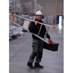 Marchepied 11 marches avec rampes