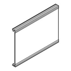 Couvercle complémentaire largeur 150mm - Longueur 2m -Pour goulottes Segma 150mm