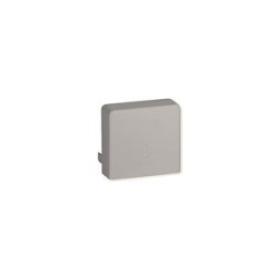 Embout pour TA-E 40x40 gris