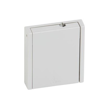 Prise de courant 2P+T à puits allemand montage en plastron format réduit