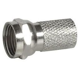 Bouchon typeF 75 ohms pour équipement des sorties typeF des répartiteurs