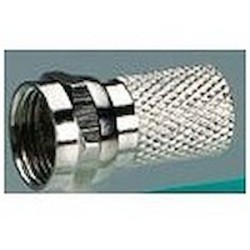 Fiche télévision typeF mâle à visser pour câble coaxial D7mm