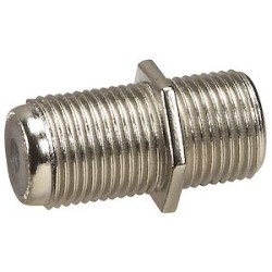 Adaptateur télévision typeF femelle et femelle