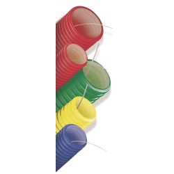 tpc rouge 110/25 - fourreaux pour la protection des réseaux