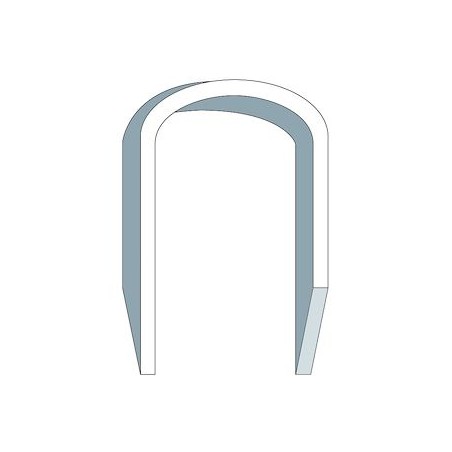 Agrafe câble diam 6mm, boite 5500 pièces, long 14mm