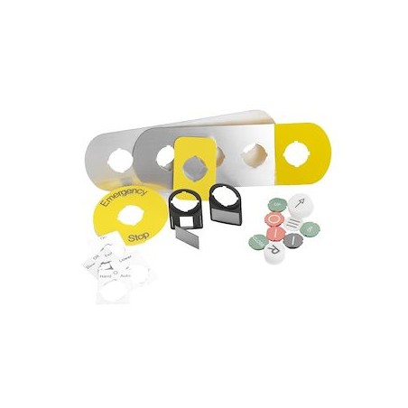 Etiquette Pour Boutons Et Voyants [Arret D'Urgenge]