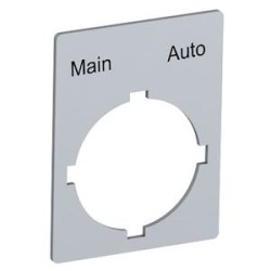 Etiquette Pour Boutons Et Voyants [Auto Main]