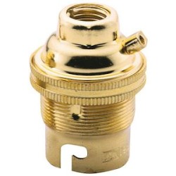 Douille laiton B22 SB M10