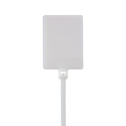 Collier PLT,Drapeau,19,1X26,4mm,130X2,5mm,PA 6.6,Naturel,Cdt:100 (sachet)