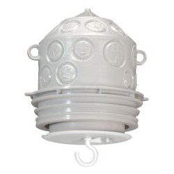 Boîte pieuvre pour point de centre Batibox béton D85mm