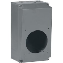 Boîtier réversible passage Hypra IP44/55 pour Prisinter 63A - plastique