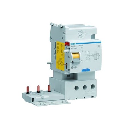 Bloc différentiel 3P 63A 30mA type AC