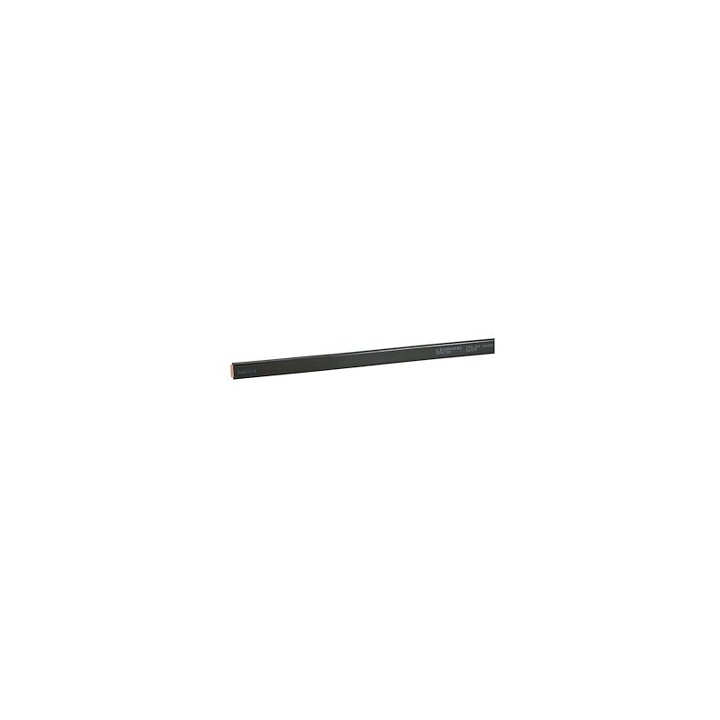 Barre cuivre souple section 13x3mm - 200A ou 160A admissibles - longueur 2m