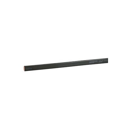 Barre cuivre souple section 13x3mm - 200A ou 160A admissibles - longueur 2m