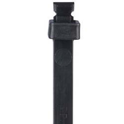 Collier Sta-Strap léger,375X3,4mm,PA 6.6,Noir UV,Cdt:1000 (sachet)