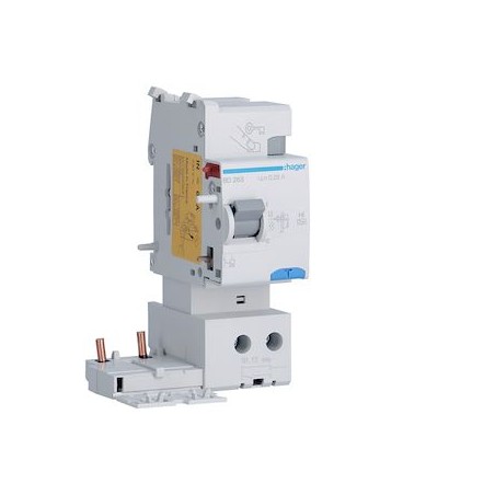 Bloc différentiel 2P 63A 30mA type haute immunité