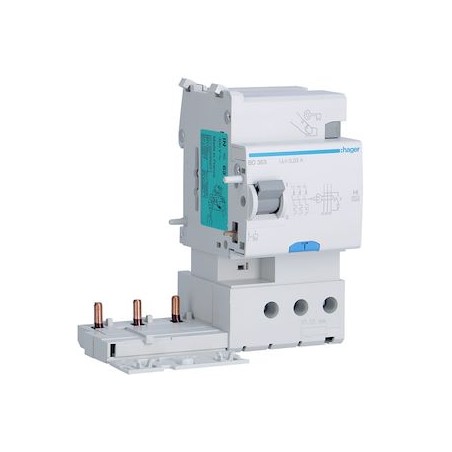 Bloc différentiel 3P 63A 30mA type haute immunité