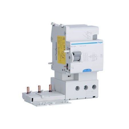 Bloc différentiel 3P 63A 1A type AC S