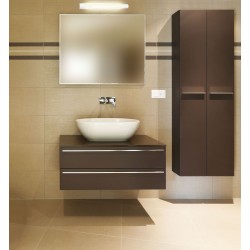 MAUD SYM 00 - Réglette IP44 IK07 Vol.2 LED intég. 6,3W 2700K 600lm, blanc