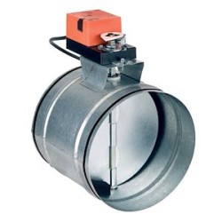 Rr 125 m1 - registre d'equilibrage motorise 2 positions 0-100% diametre 125