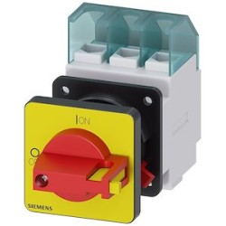 Interrupteur- sectionneur 3LD, Interrupteur arrêt urgence, 3 po