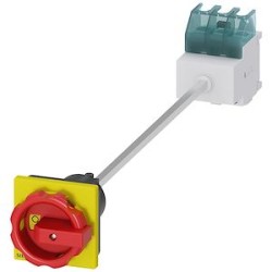 Inter- sect.3LD, Interrupteur arrêt urgence, 3 poles, Iu :32 A