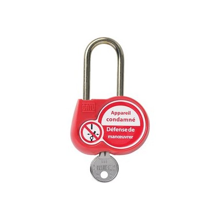 cadenas de condamnation 50mm clé identique 3333