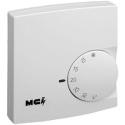 RTBSB-001.048 : thermostat 3 fils 230V +10..+60DEGC. Contact 1NO/NF 10(4)A