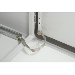 Tresse de masse pour coffret ou armoire - capacité 6mm²