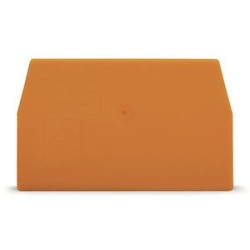 Plaque d'extrémité et intermédiaire/ Gris / Epaisseur 2 mm, série 870