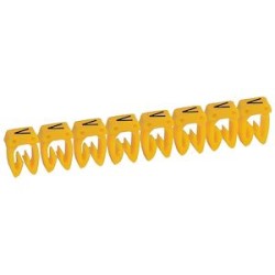 Repère CAB 3 filerie 0,15mm² à 0,5mm² et blocs de jonction + lettre majuscule V