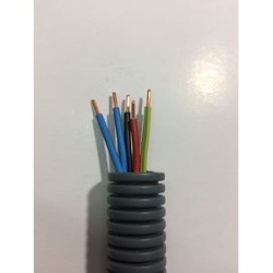 JANOFIL 3422 Gaine ICTA préfilée courants forts 20G 5G1,5 BBNRJ 100M