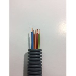 JANOFIL 3422 Gaine ICTA préfilée courants forts 20G 5G1,5 BMORJ 100M