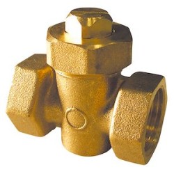 Robinet Boisseau Laiton 3/8'FF pour vidange 7 bar 90DEGC