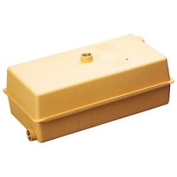 Vase d'expansion Ouvert Polyprop 33L avec 3 Inserts Taraudés 3/4' Tmax 90DEGC