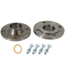 Contre Bride x2 PN6 équipée DN125 à souder avec joints et boulons