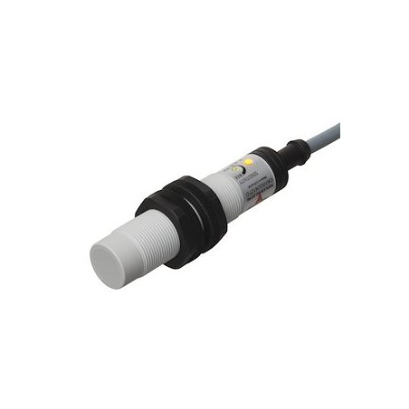 Détecteur capacitif plastique M18 SCR NO, cable