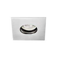 ZETA C - Encastré GU5,3, IP20/65, Vol.1, carré, basc., nickel, Lpe non incl.